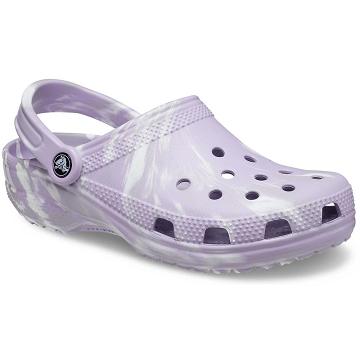 Crocs Classic Marbled Klumpa Férfi Lila | HU 0785TCEV